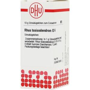 RHUS TOXICODENDRON D 6 Globuli