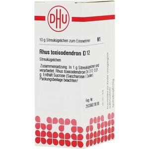 RHUS TOXICODENDRON D 12 Globuli