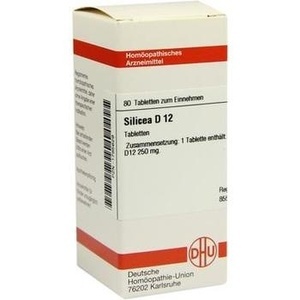 SILICEA D 12 Tabletten