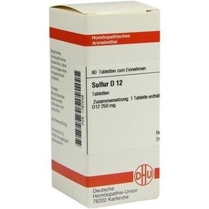 SULFUR D 12 Tabletten