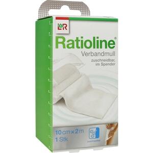 RATIOLINE acute 10 cmx2 m Verbandmull gerollt
