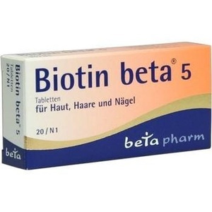 Biotin Beta 5 Tabletten St Nahrungserganzungsmittel Ernahrung Produkte Martinus Apotheke