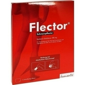 FLECTOR Schmerzpflaster+elastischer Netzstrumpf