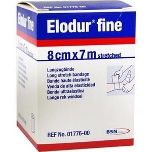 ELODUR fein Kompr.Binde 8 cmx7 m