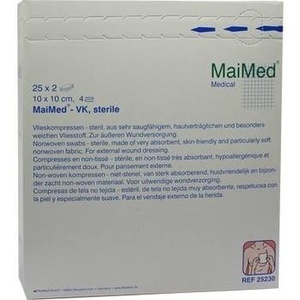 VLIESKOMPRESSEN steril 10x10 cm