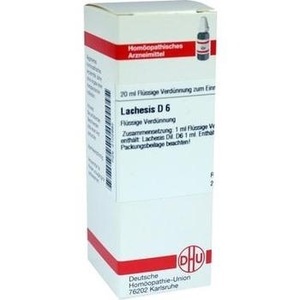 LACHESIS D 6 Dilution