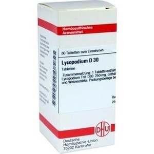 LYCOPODIUM D 30 Tabletten