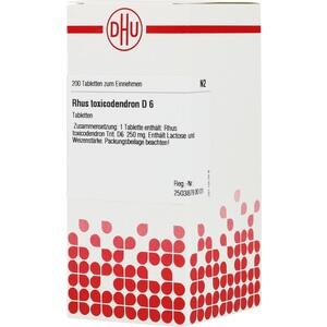 Rhus Toxicodendron D6 Tabletten