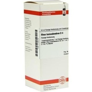 Rhus Toxicodendron D4 Dilution