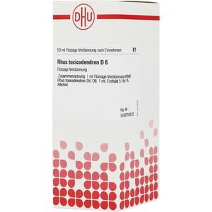 Rhus Toxicodendron D6 Dilution