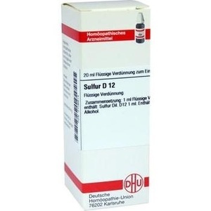 SULFUR D 12 Dilution