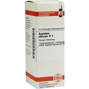 ARGENTUM NITRICUM D 4 Dilution