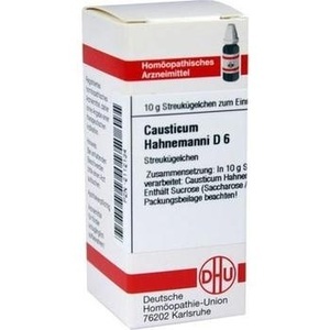 CAUSTICUM HAHNEMANNI D 6 Globuli