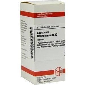 CAUSTICUM HAHNEMANNI D 30 Tabletten