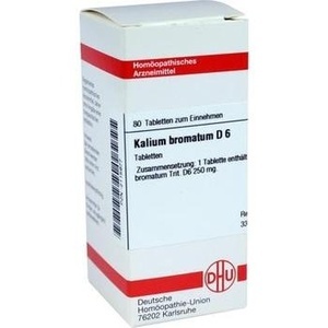 KALIUM BROMATUM D 6 Tabletten