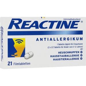 REACTINE Filmtabletten