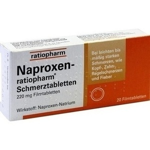 NAPROXEN ratiopharm Schmerztabl. Filmtabletten