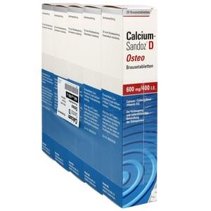 Calcium-Sandoz® D Osteo Brausetabletten