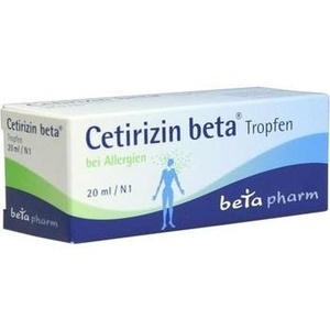 CETIRIZIN beta Tropfen zum Einnehmen