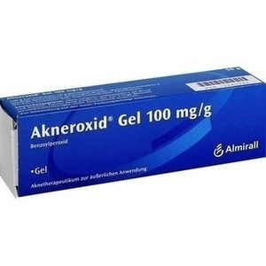 AKNEROXID GEL 100 mg/ml 50g