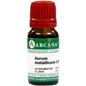 AURUM METALLICUM LM 12 Dilution