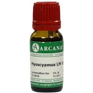 HYOSCYAMUS LM 6 Dilution