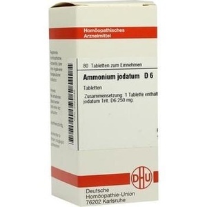AMMONIUM JODATUM D 6 Tabletten