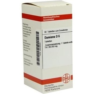 DAMIANA D 6 Tabletten