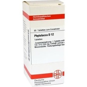 PHYTOLACCA D 12 Tabletten