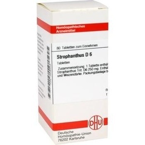 STROPHANTHUS D 6 Tabletten