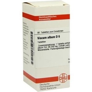VISCUM ALBUM D 6 Tabletten