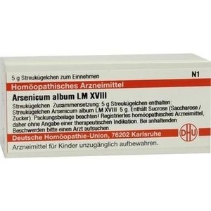 ARSENICUM ALBUM LM XVIII Globuli