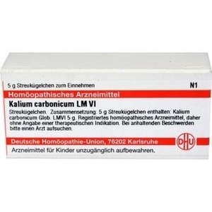 KALIUM CARBONICUM LM VI Globuli