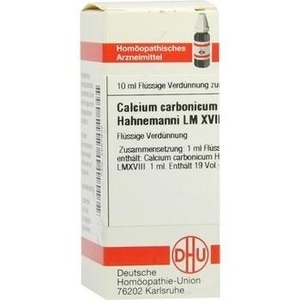 CALCIUM CARBONICUM Hahnemanni LM XVIII Dilution