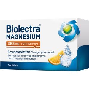 BIOLECTRA Magnesium 365 mg fortissimum Orange