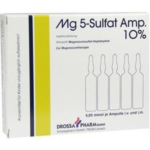 MG 5 Sulfat Amp. 10% Injektionslösung