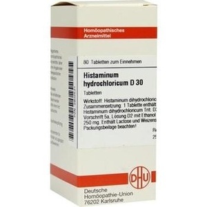 HISTAMINUM hydrochloricum D 30 Tabletten