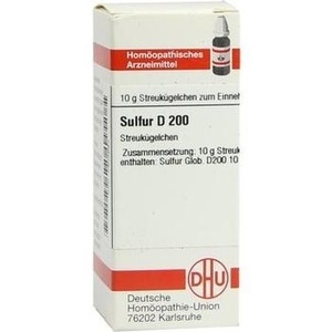 SULFUR D 200 Globuli