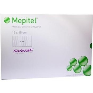 MEPITEL Silikon Netzverband 12x15 cm steril