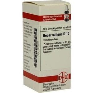 HEPAR SULFURIS D 10 Globuli