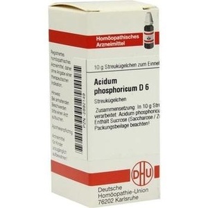 ACIDUM PHOSPHORICUM D 6 Globuli