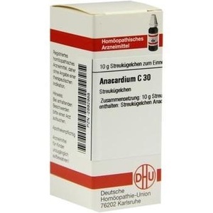 ANACARDIUM C 30 Globuli