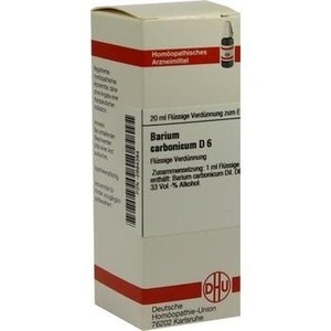 BARIUM CARBONICUM D 6 Dilution