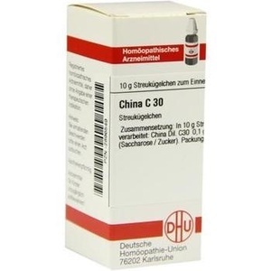 CHINA C 30 Globuli