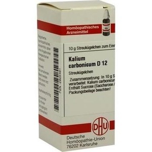 KALIUM CARBONICUM D 12 Globuli