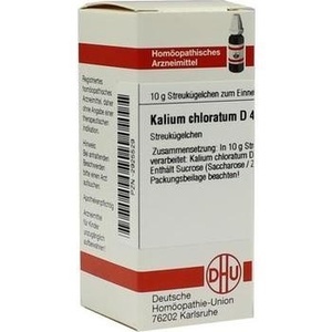 KALIUM CHLORATUM D 4 Globuli