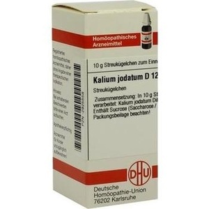 KALIUM JODATUM D 12 Globuli