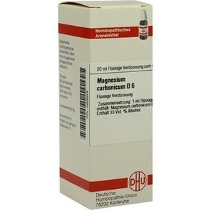 MAGNESIUM CARBONICUM D 6 Dilution