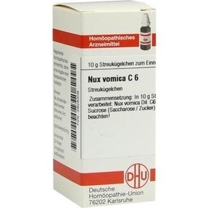 NUX VOMICA C 6 Globuli