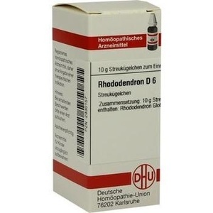 RHODODENDRON D 6 Globuli
